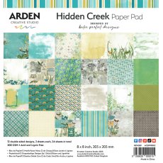 ACSPP0002 Zestaw papierów 20,3x20,3cm Hidden Greek - Arden Creative Studio